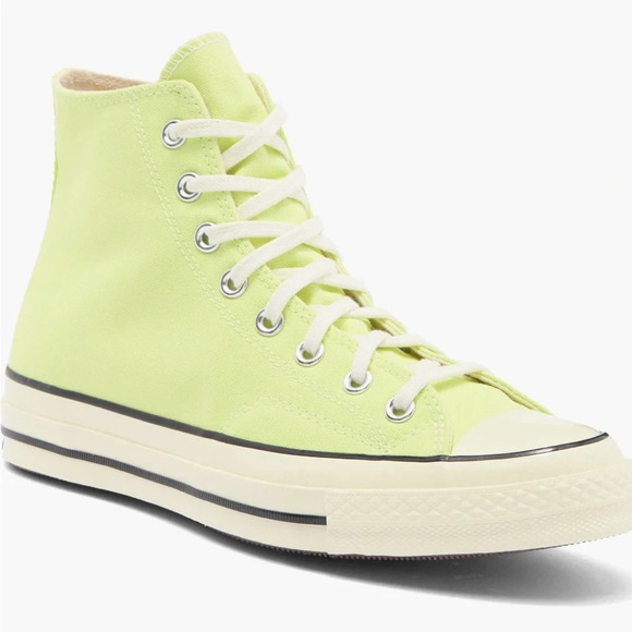 Converse Chuck Taylor All Star 70 High Top Sneaker Citron W10 M8 NIB. - Picture 2 of 12